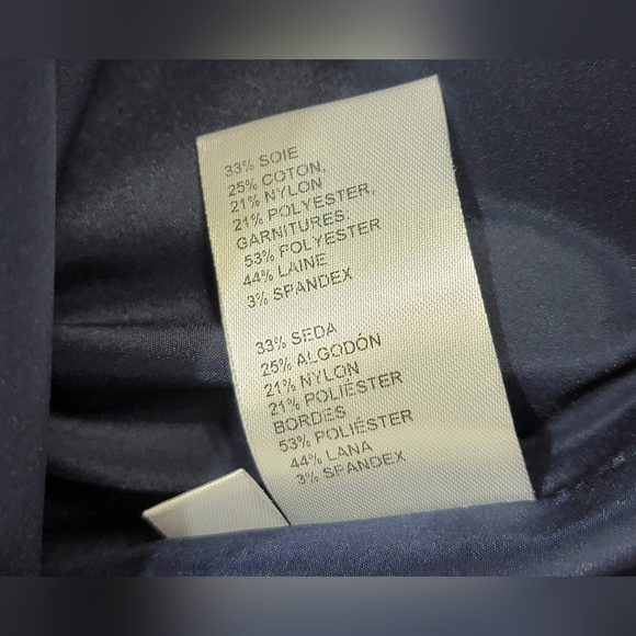 Don Caster Collection Tweed Silk With Metallic Threads Jacket Womens Size 10 - Picture 10 of 14